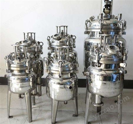 500L不锈钢导热油加热反应锅 化工反应设备 机械密封反应釜