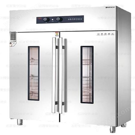 美厨消毒柜MC-12双门不锈钢高温快速烘干商用光波热风循环消毒碗柜