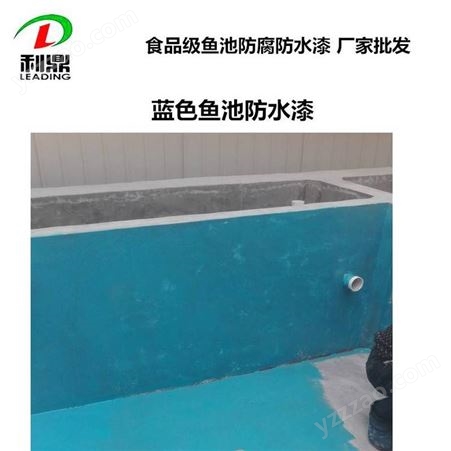 天蓝色水泥池防水漆LD-204食品级环氧树脂防腐防水材料