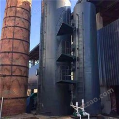 宁夏脱硫塔厂家 耀弘供应固原脱硫塔 运行稳定 用于高温粉尘气体