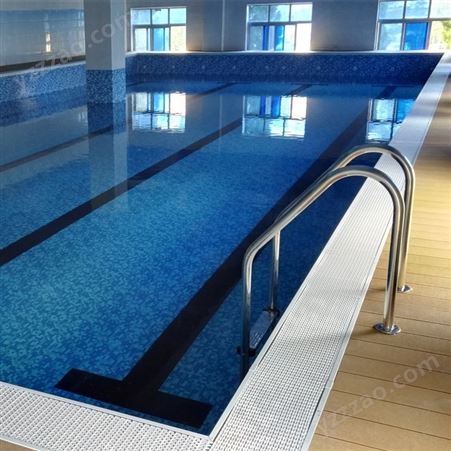 小豆米钢结构游泳池 可拆装可移动泳池设备 拼装式钢架构泳池