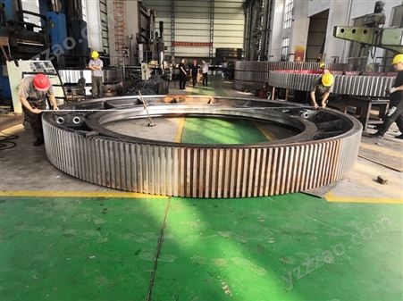 根据客户定制大型铸钢厂 加工大齿轮厂家 回转窑大齿轮 定制直径2米以上铸钢大齿轮 腾飞铸钢