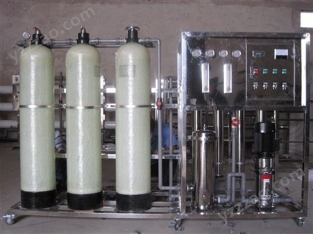 1t/h纯水机 小型净水处理设备 工业RO反渗透系统
