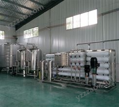 全自动纯净水设备 桶装水 工业双机反渗透水处理设备 软化直饮水