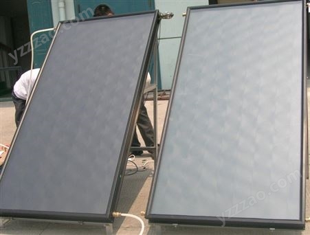 可定制商用工业大型承压防冻介质循环平板太阳能热水集热器