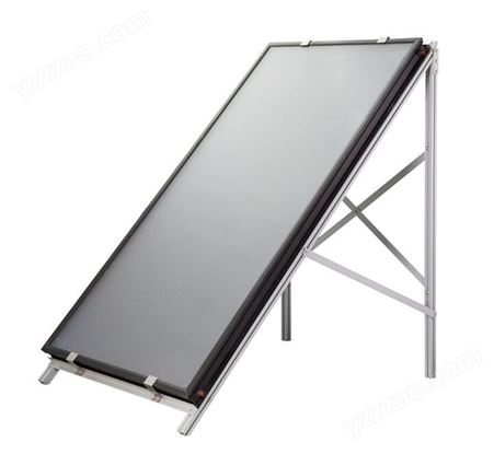 国产黑铬蓝钛商用2m2工程平板型太阳能集热吸热器