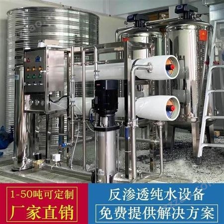 福建RO反渗透设备 莆田上门安装纯水机设备 定制纯水机