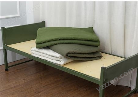 单床纯色被褥 白褥子军绿棉被 应急救灾棉褥子 宏星定制