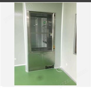 不锈钢传递窗 互锁传递柜 电动升降窗 感应防夹紫外线灯灭菌
