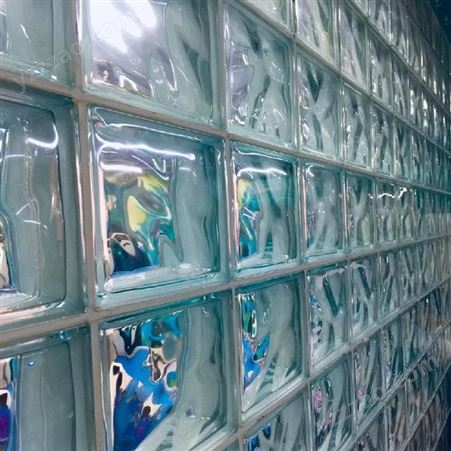 芭莎建材 彩色空心玻璃砖实心透明玻璃砖外墙玻璃隔断墙装饰