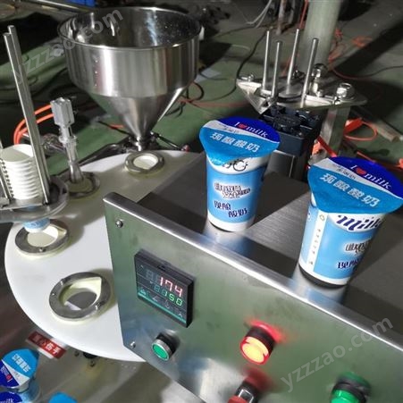 百科奶制品灌装机 牛奶灌装机 杯式酸奶灌装机