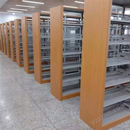 工厂供应钢制书架密集架 阅览室期刊架 落地组合图书架生产厂家