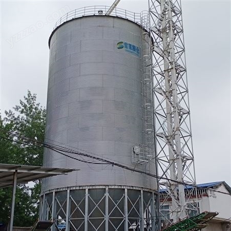 雪莱粮仓生产 镀锌储粮用仓储设备 坚固实用 加厚材质
