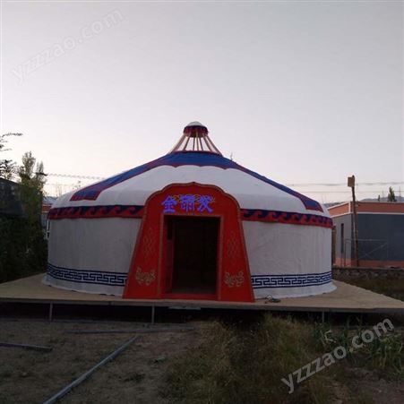 蒙古包价位 金雨发打造各种规格的餐饮帐篷 民族风格生意好