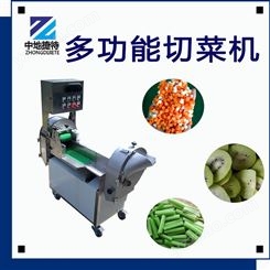 净菜加工生产线 多功能切菜机 大头菜切丝机器 商用切块机