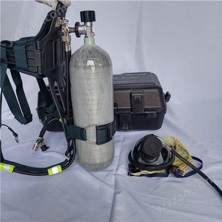 碳纤维气瓶配件便携式防毒面罩6.8L碳纤维瓶