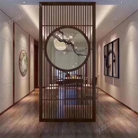 中国风建筑 现代中式铝合金花格格栅 防火装饰美观 润盈
