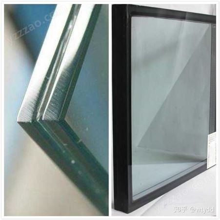楼梯雨棚电梯房安全玻璃用6+6钢化夹胶玻璃