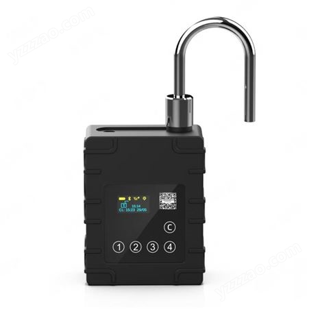 GPS蓝牙物联智能定位电子锁物联安全防盗电子锁集装箱防拆报警锁