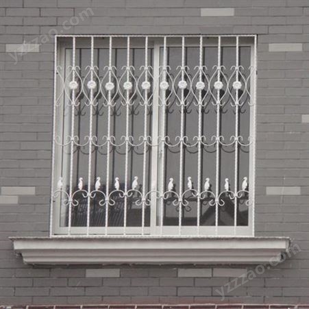 中国制造佛山铁艺防盗窗,铁艺飘窗 ,公园特色创意窗花
