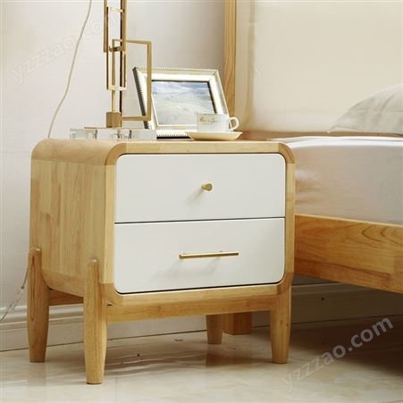 搏德森床头柜卧室简约现代小柜子简易小型床头收纳柜家用网红储物床边柜