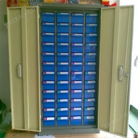 铁门零件柜 透明塑料盒零件柜 翔宇番禺零件柜
