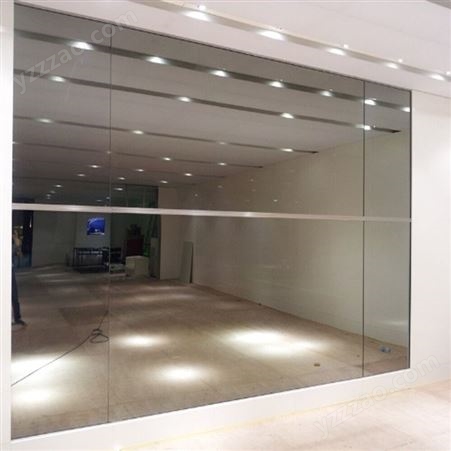 河北华诺玻璃厂 供应单向透视玻璃窗户 单向透视玻璃墙体 建筑装饰玻璃