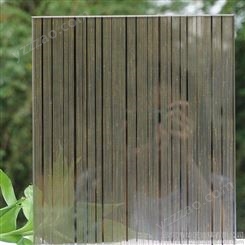 艺术夹丝玻璃 双层钢化夹丝玻璃  8 8钢化夹丝纹理玻璃 夹丝防火玻璃