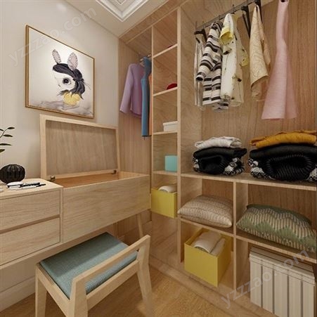 全屋现代简约小户型家居-家具定制-整体衣柜-儿童房榻榻米床-定做
