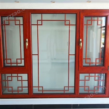 天津实木窗，中式仿古纯实木门窗